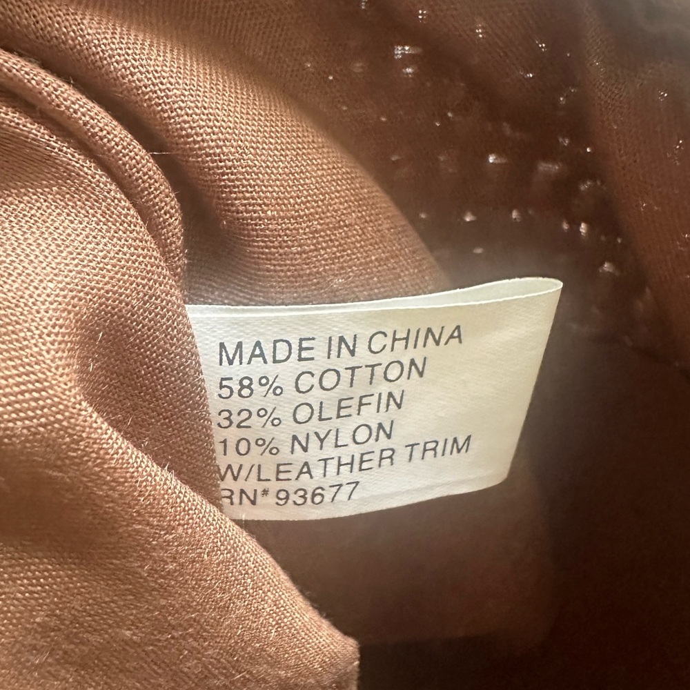 Brown Crossbody Bag with Patchwork Design - image 7